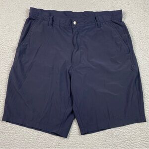 Footjoy Ultralight Chino Shorts Men's Size 35 Navy Blue Performance Stretch Golf